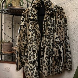 Free People Faux Fur Jacket